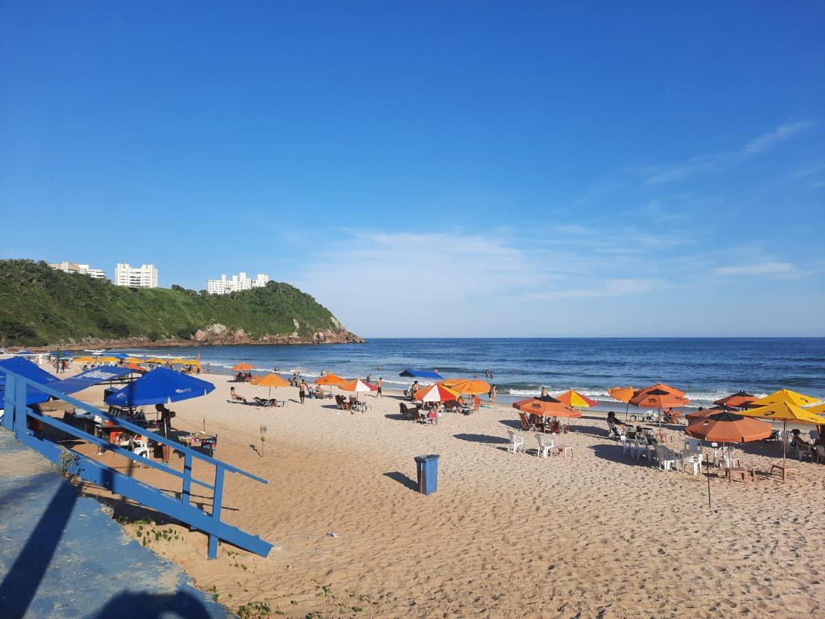 Apto Na Praia Do Tombo A 100M Guaruja Ngoại thất bức ảnh