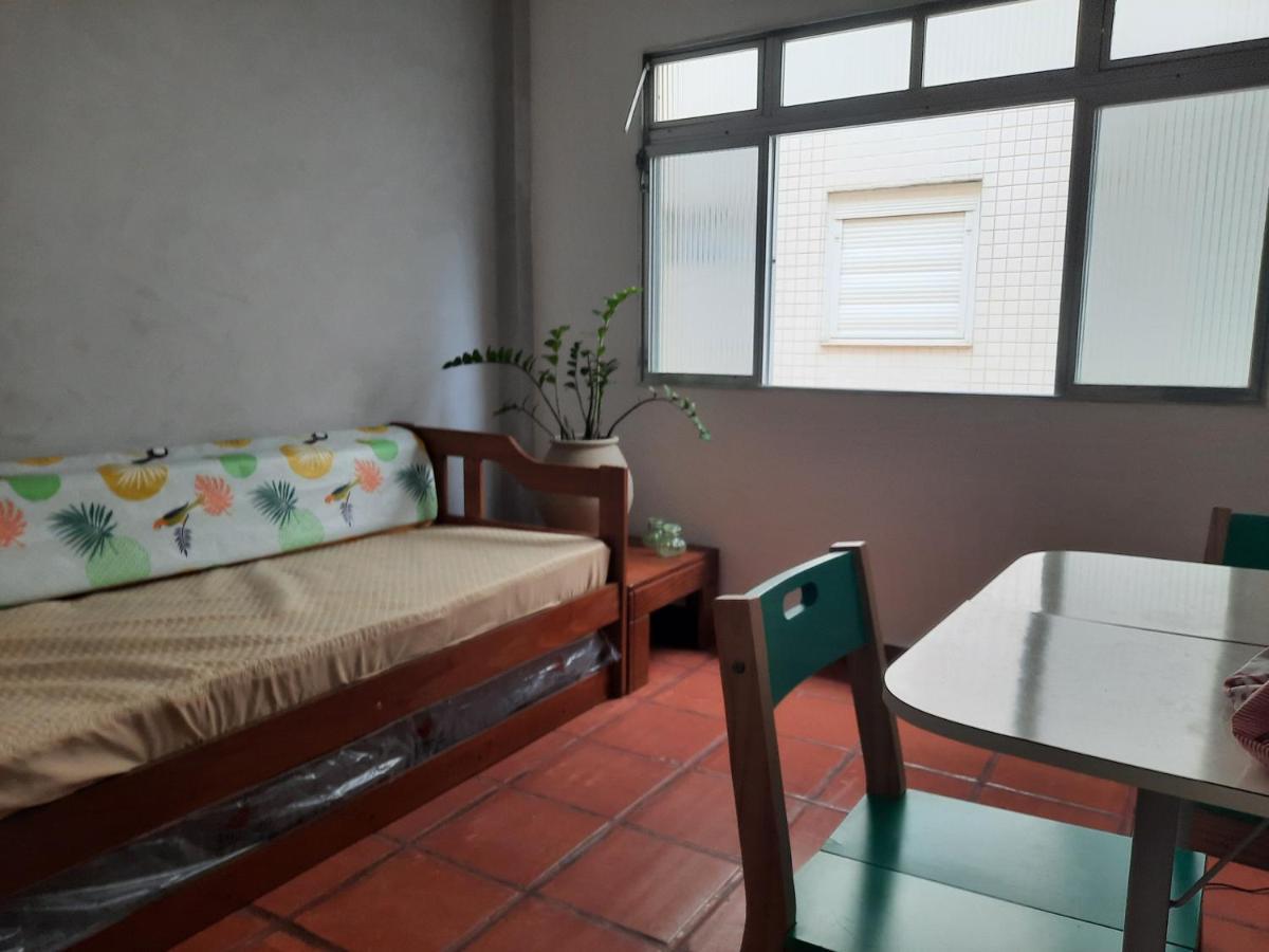 Apto Na Praia Do Tombo A 100M Guaruja Ngoại thất bức ảnh